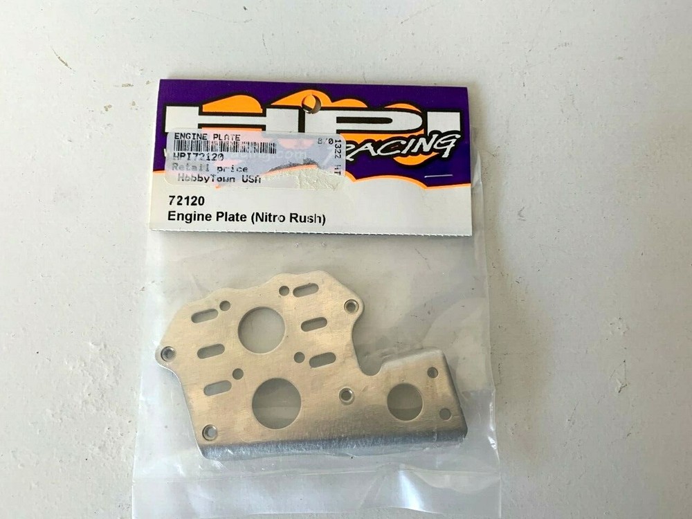 #72120 HPI RUSH ENGINE PLATE RS2 NITRO RUSH / RUSH EVO HPI72120