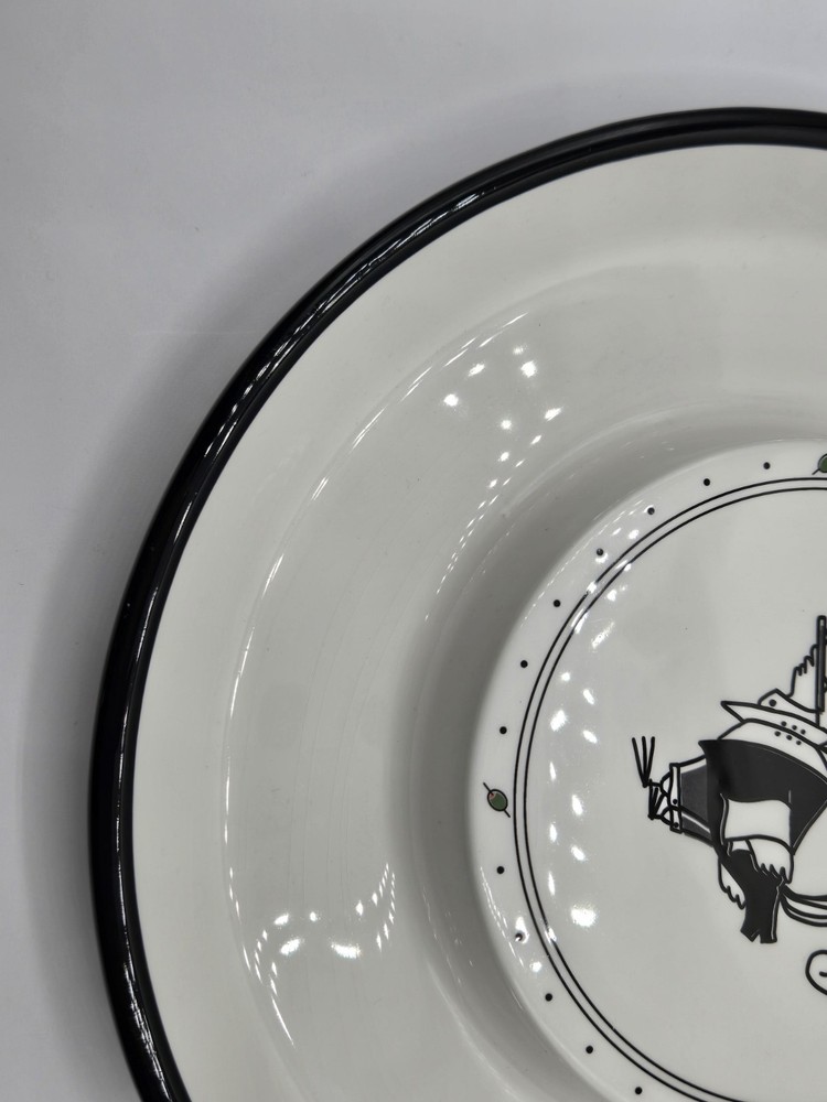 Zrike Round Appetizer Dish