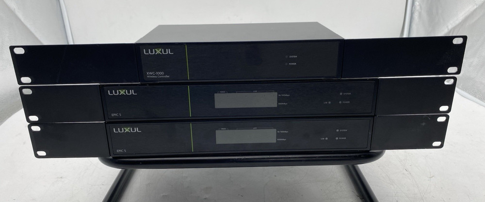 LUXUL Network Bundle XWC-1000 Wireless Controller & x2 Luxul Epic 5 ABR-5000