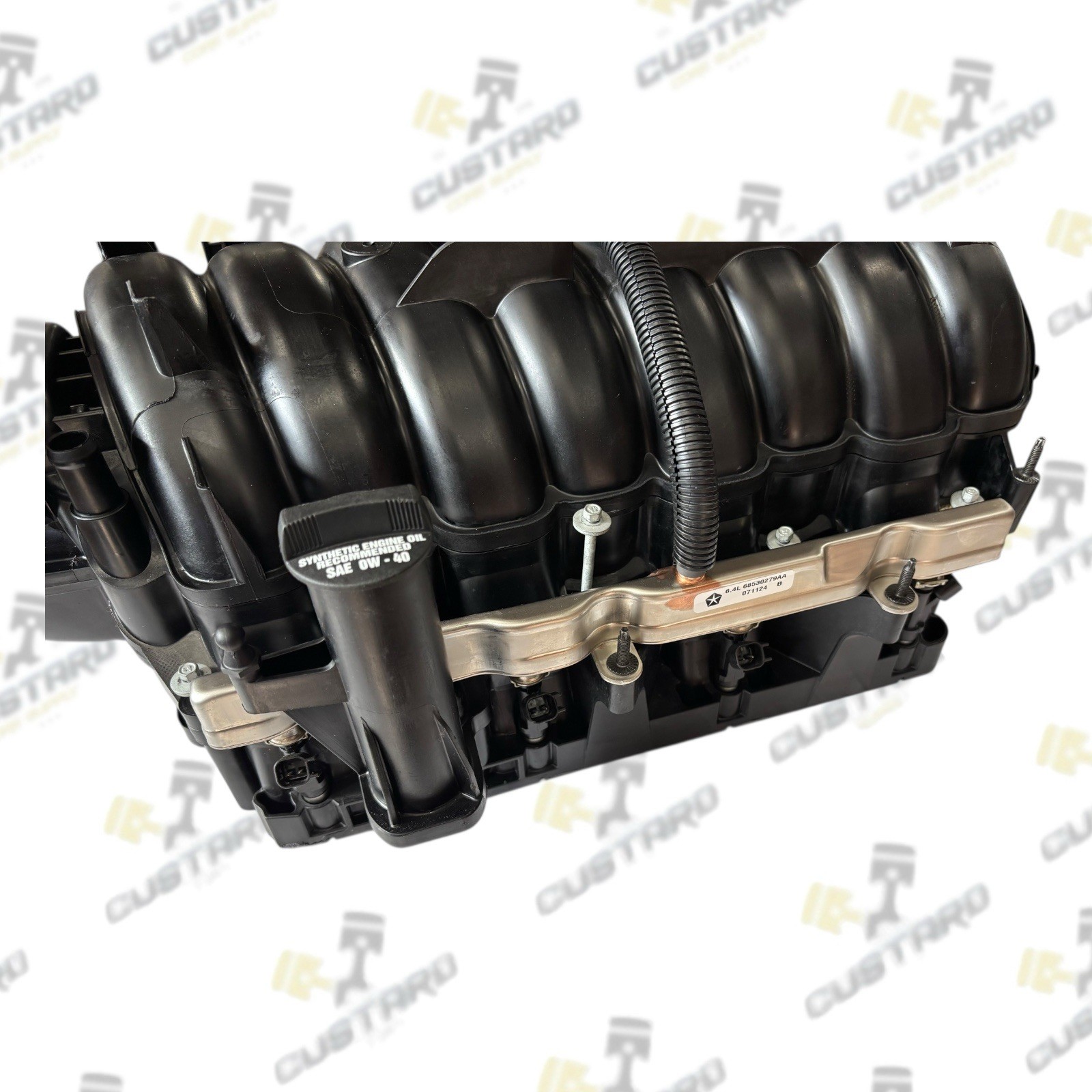 2014 - 2025 Ram 2500 6.4L V8 OEM EGR Intake Manifold W/ Fuel Rail | 68530327AA