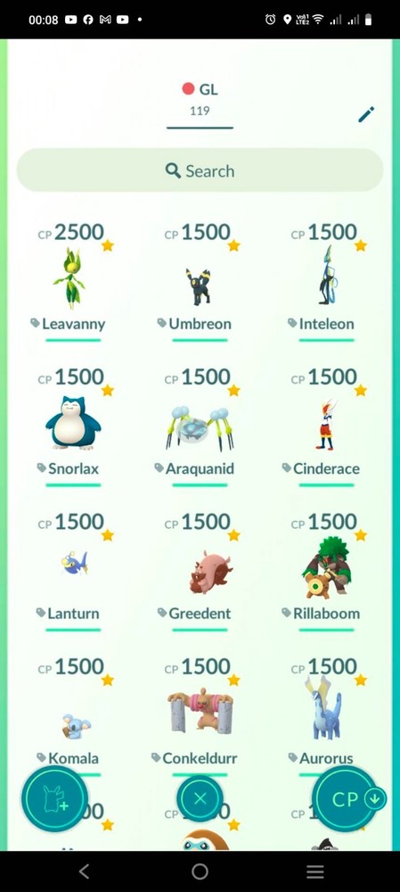 Pokemon LV 50