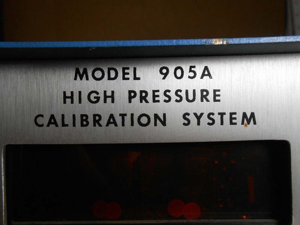 PCB 905A HIGH PRESSURE CALIBRATION SYSTEM