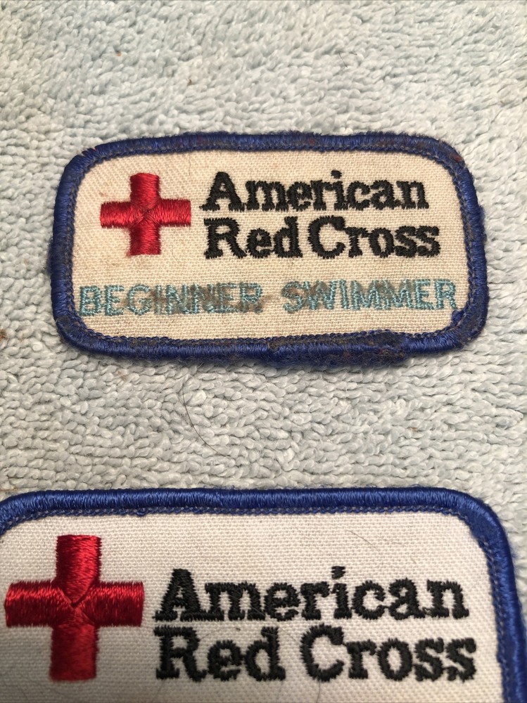 American Red Cross Swimmer Patch