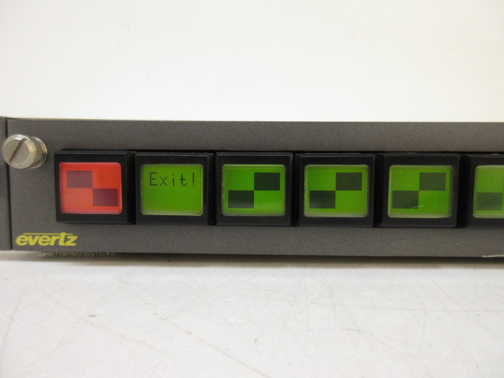 Evertz CP-1000E Intelligent Router Control Panel Routing Switch CP1000E