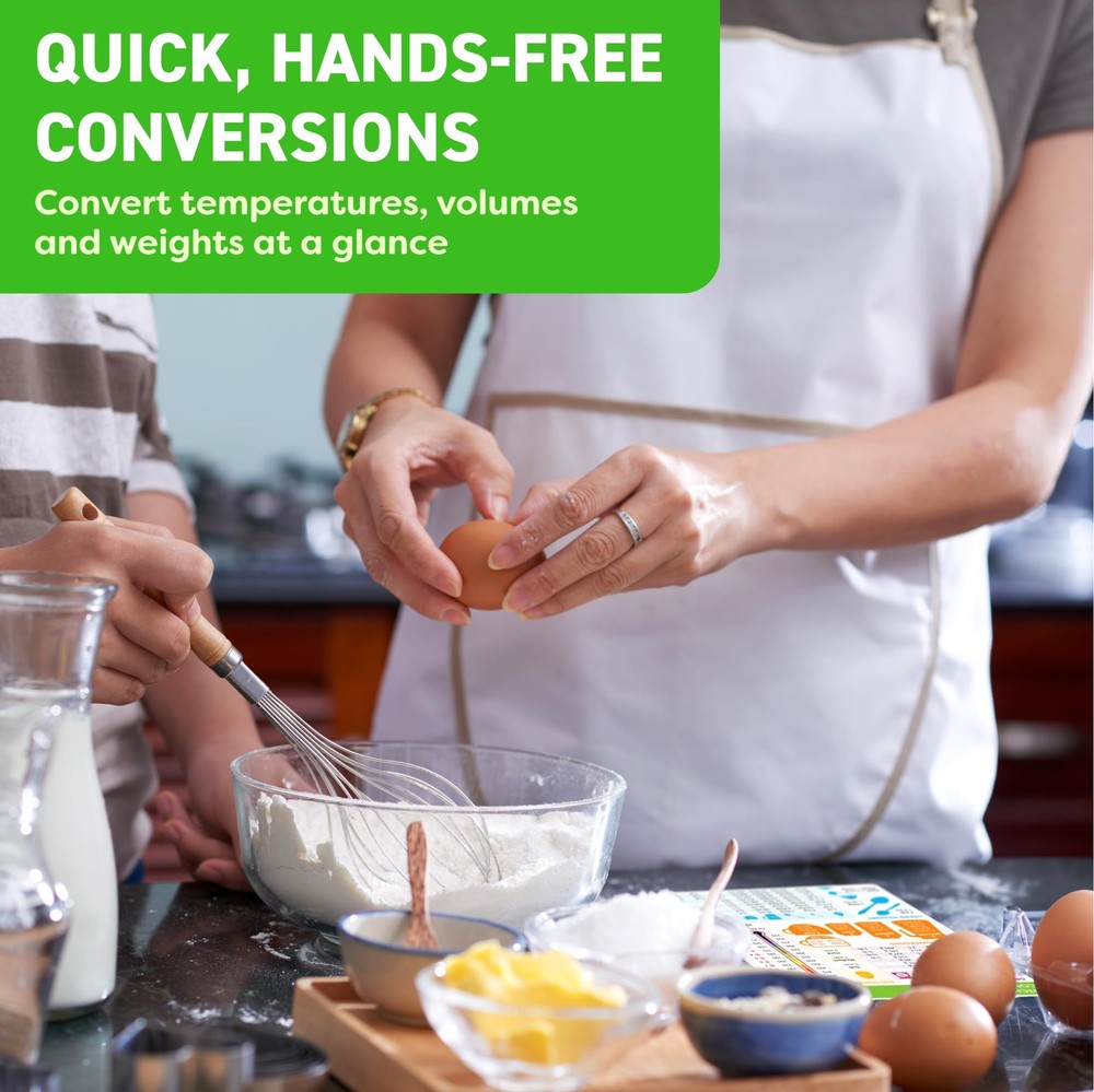 Kitchen Conversion Chart Magnet Measurements Conversion Charts Baking Supplies