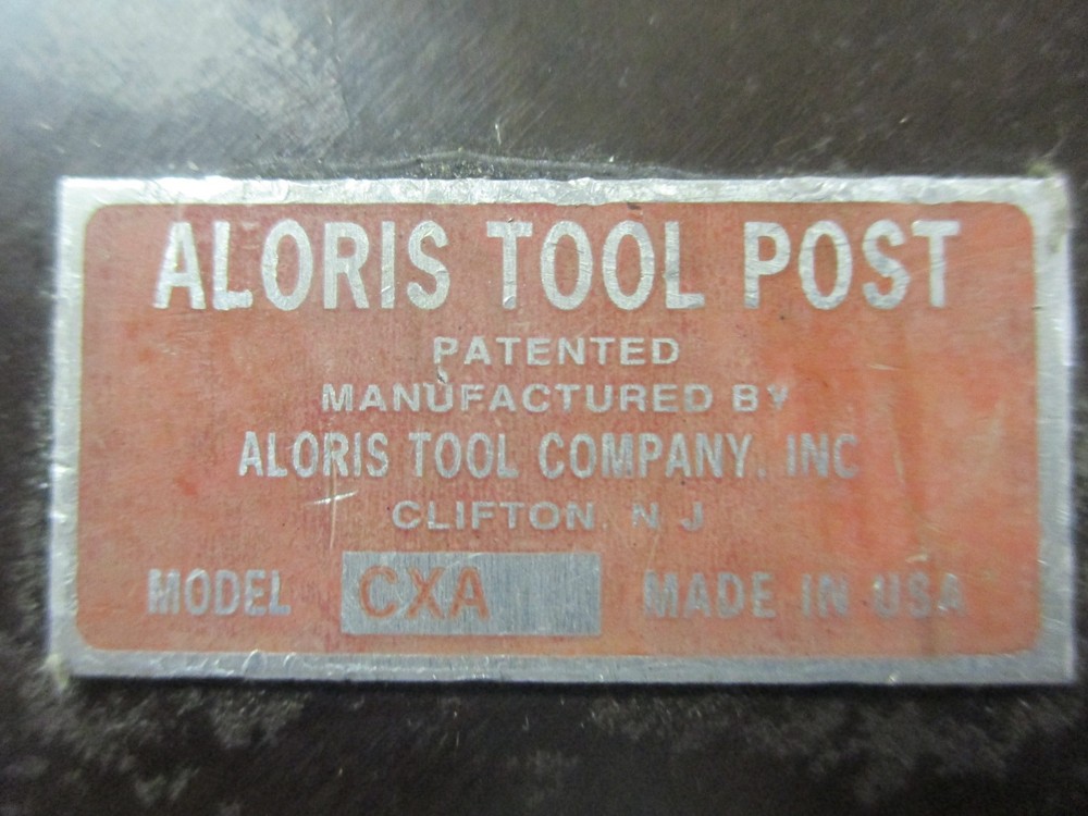 USED Aloris CXA Type Quick-Change Tool Post w/ CXA-2 Holder & Knurling Tool