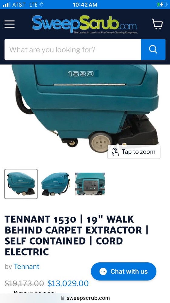 commercial floor cleaning machine