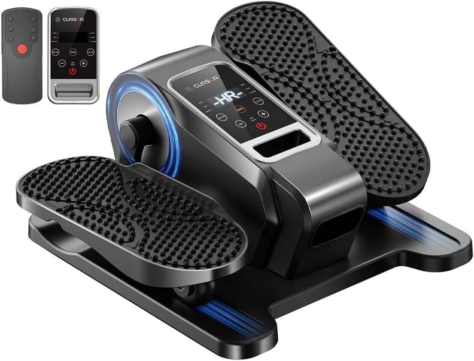 Compact Under Desk Elliptical Trainer Remote Control