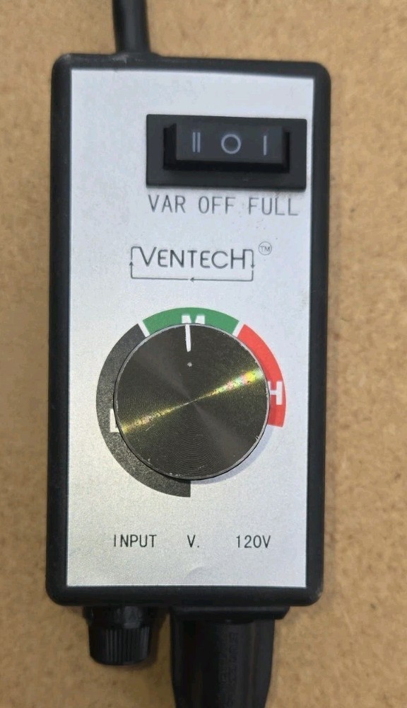 Ventech IF-4 4” Inline Duct Fan 188 CFM W/Variable Speed Controller