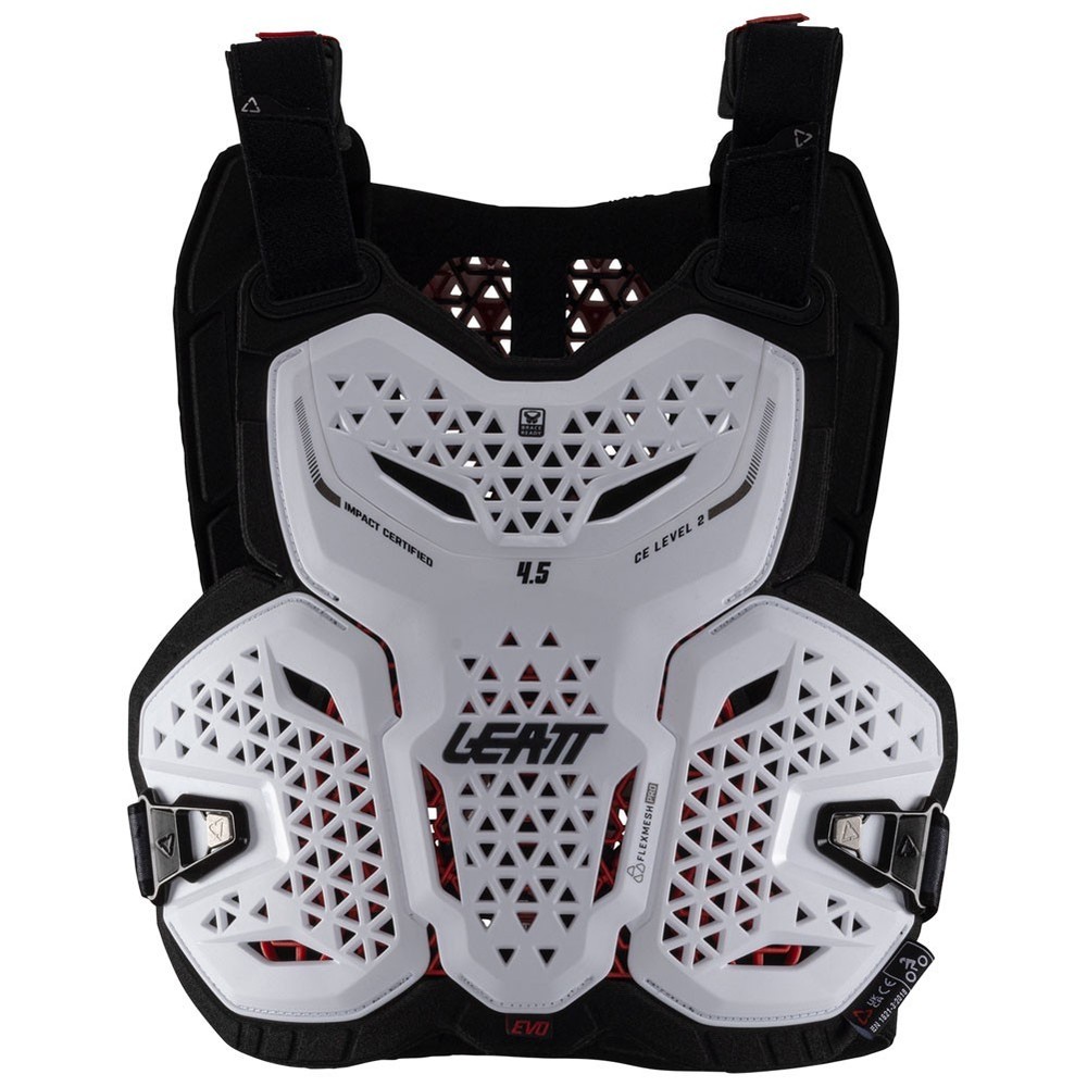 Leatt 4.5 Evo Chest Protector Small/Medium White