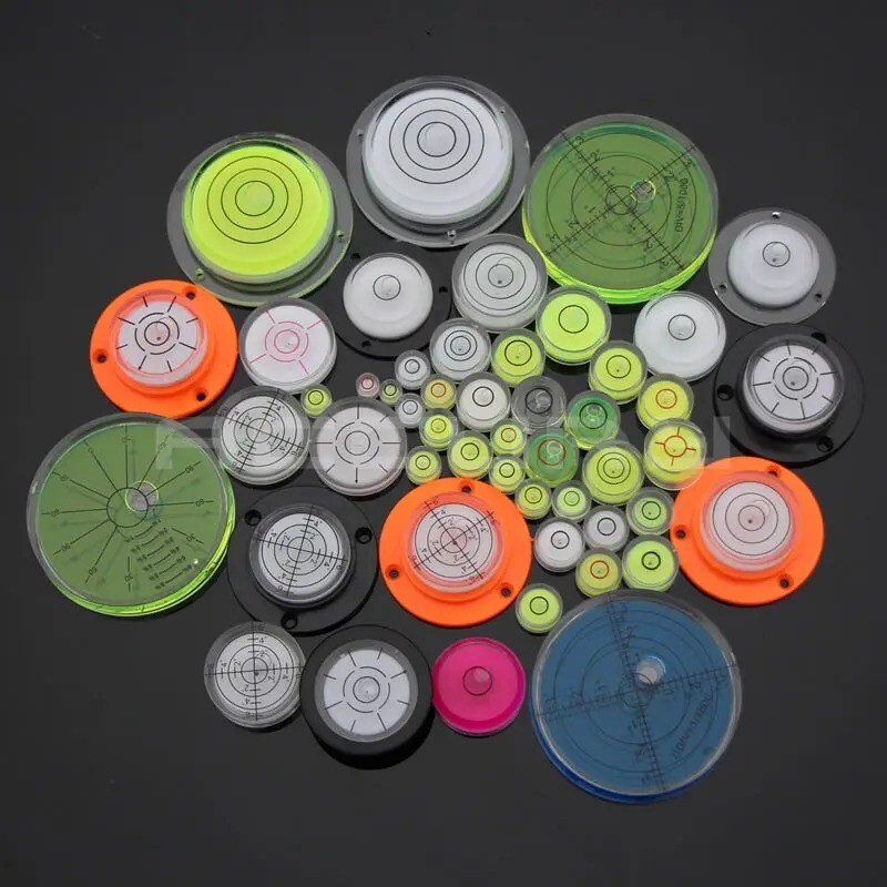 Metal Colourful Stable Disc Precision Scope Bubble Durable Crane Level Parts
