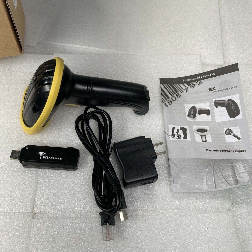 HX-US470 barcode scanner with USB connector