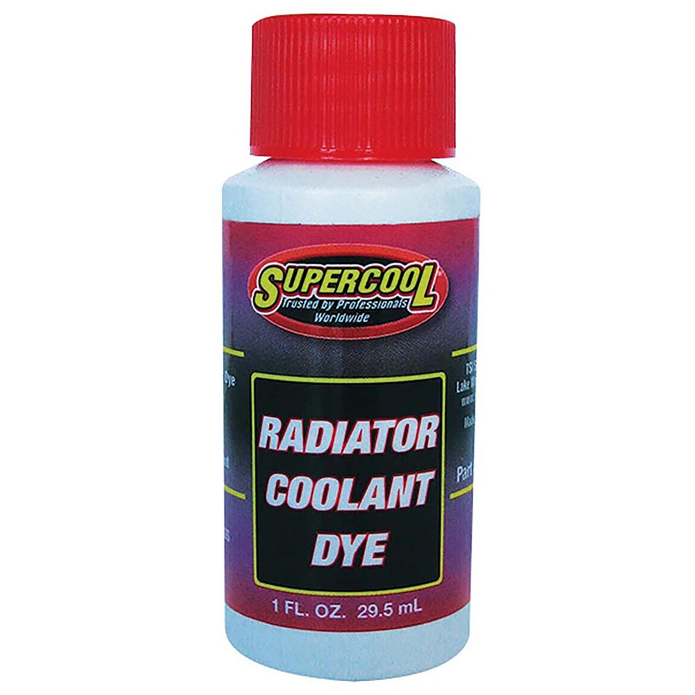 Synthetic U/V Leak Detection Dye, 1 oz, 1 Application