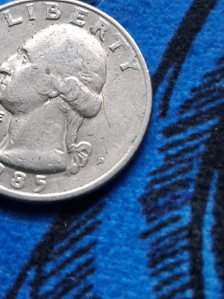1985-P Washington quarter Error Coin