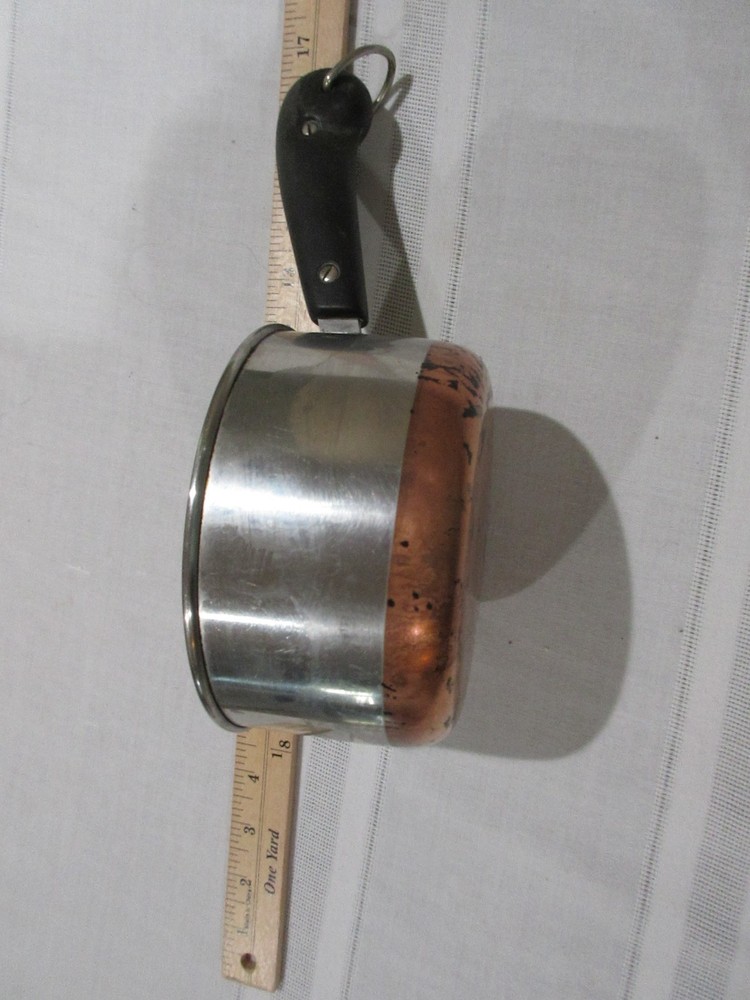 Revere Ware Copper Clad Saucepan 1Qt