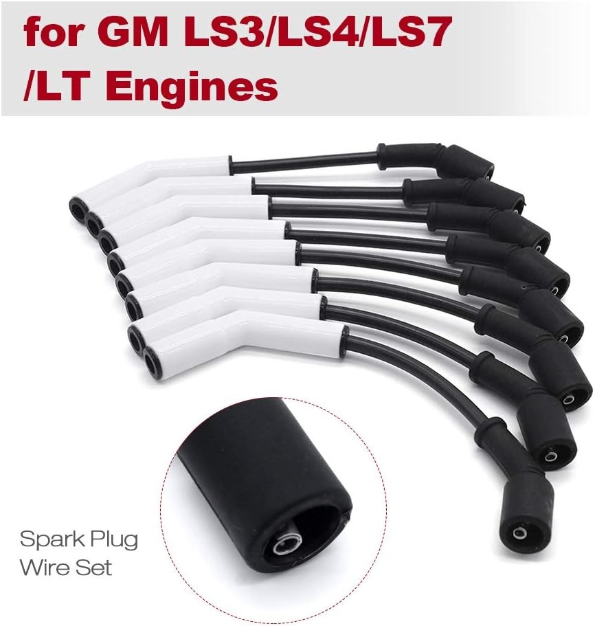 Spark Plug Wire Set 9070C - Extreme 9000 Ceramic Boot - for GM