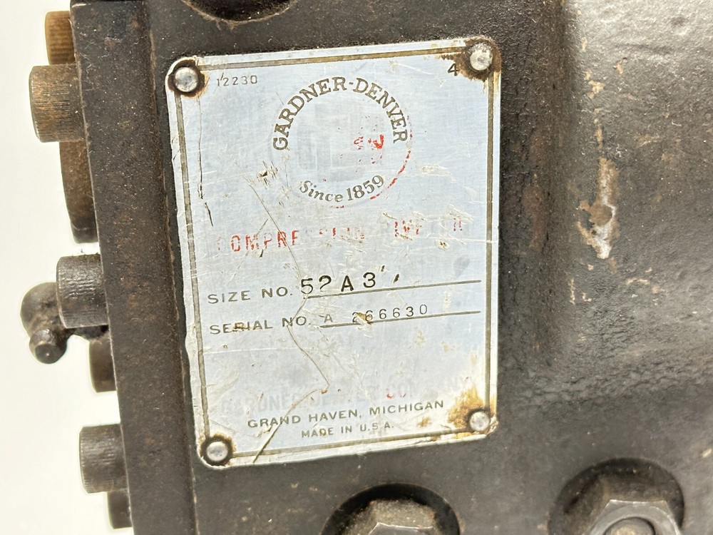 Gardner-Denver A30208 Size 52A3 Compression Riveter