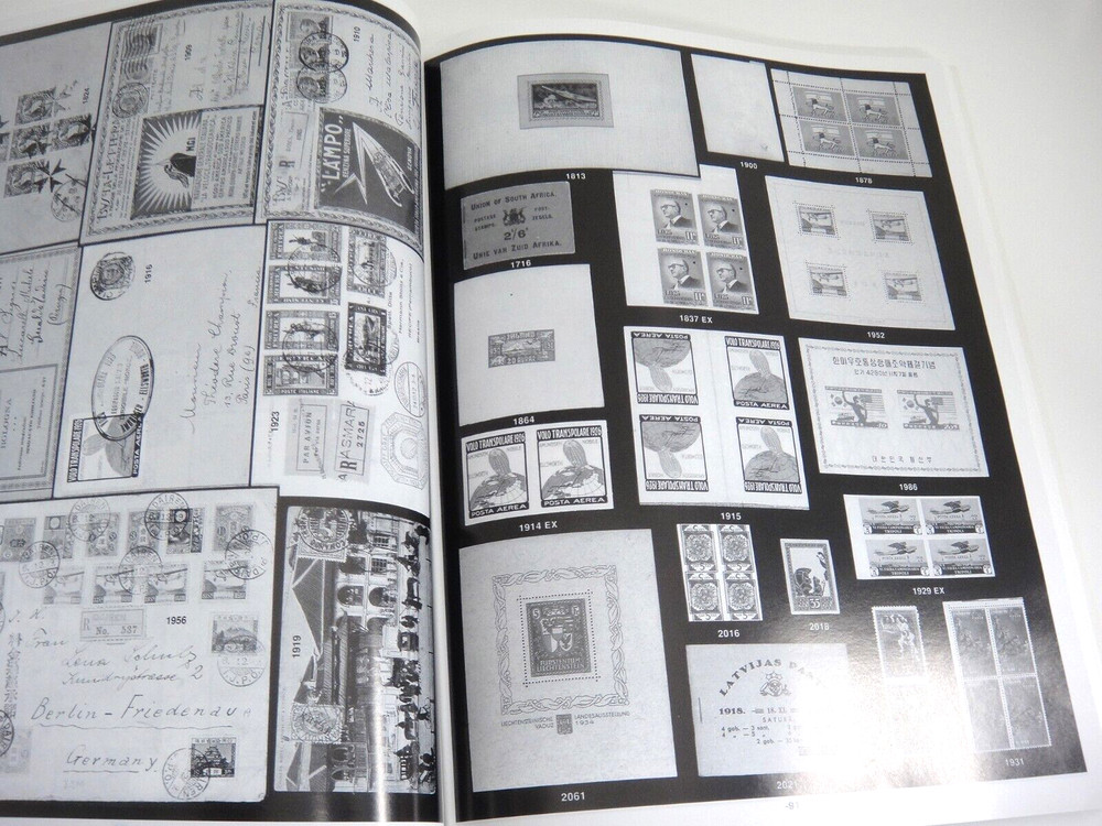 Cherrystone Stamp Auction Catalog 1997 Flight Zeppelin Covers Autographs Foreign