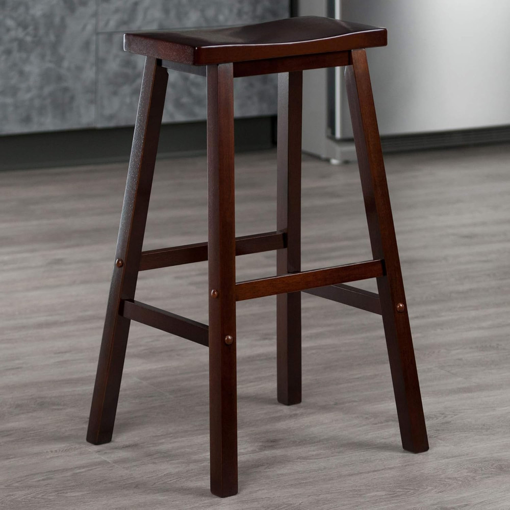 Satori Bar Stool, 29", Walnut