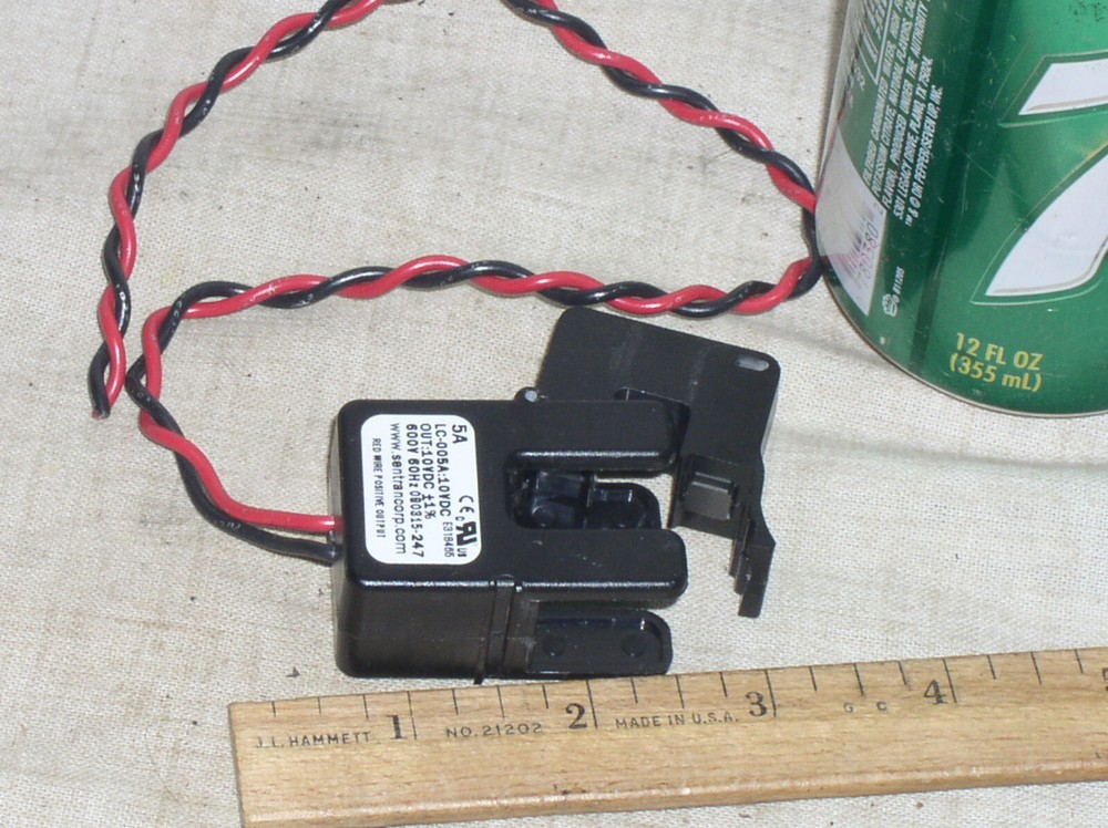 SENTRAN SPLIT CORE CURRENT TRANSFORMER LC5A LC-5A 5A AC TO 10V DC CLIP ON SENSOR