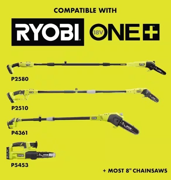 Ryobi OEM REPLACEMENT 8" GUIDE BAR + CHAIN Fits Ryobi CHAINSAWS