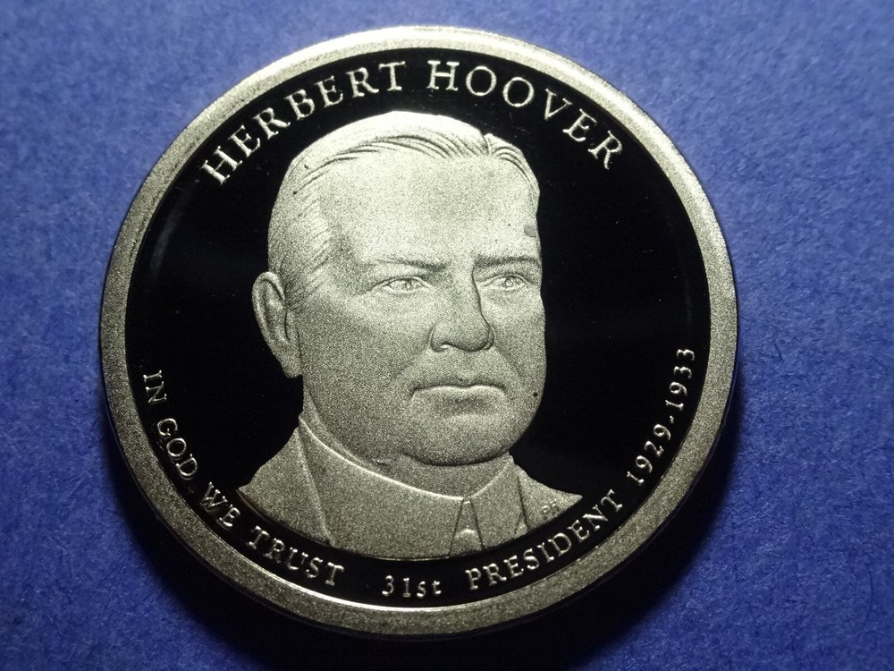 2014-S Herbert Hoover Presidential Proof Dollar