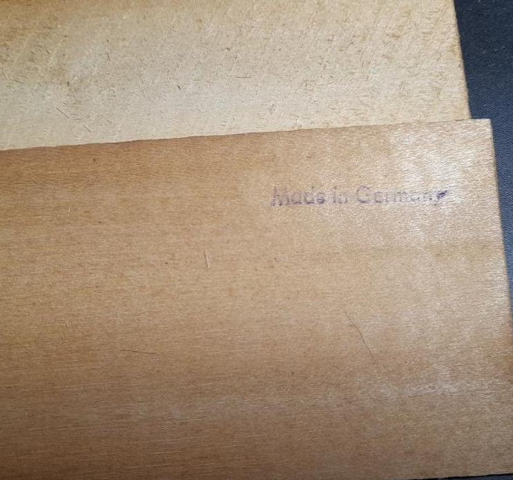 2 PC Booked-Matched Maple Violin Back and 9 Spruce Pieces, Possibly For Lining