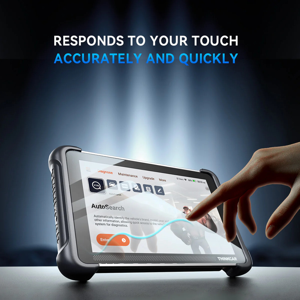 ThinkScan 689BT/892BT Car OBD2 Diagnostic Tempered Glass Screen Protector Clear