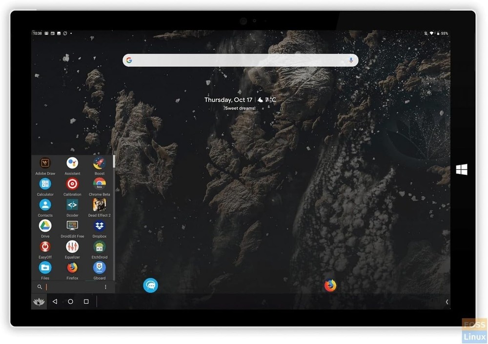 Latest New Release Bliss OS Android Operating System for PC on DVD