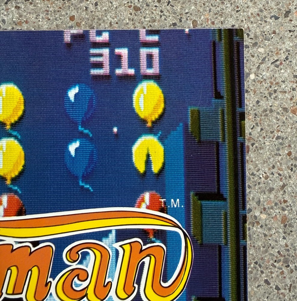 Kick-Man Original Arcade Flyer | 1981 Midway | Excellent Condition