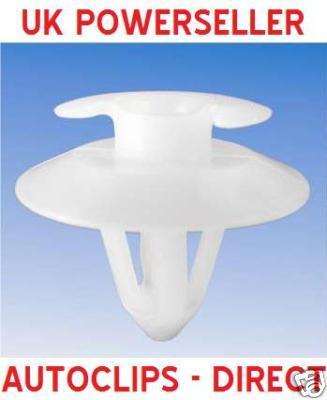 Trim Panel Retainer Plastic Clips - For Mercedes x 10