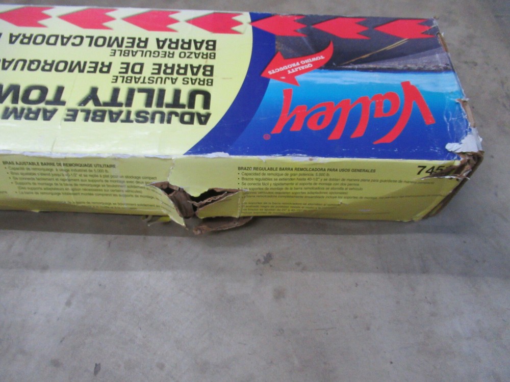 VALLEY 74510 ADJUTABLE ARM UTILITY TOW BAR