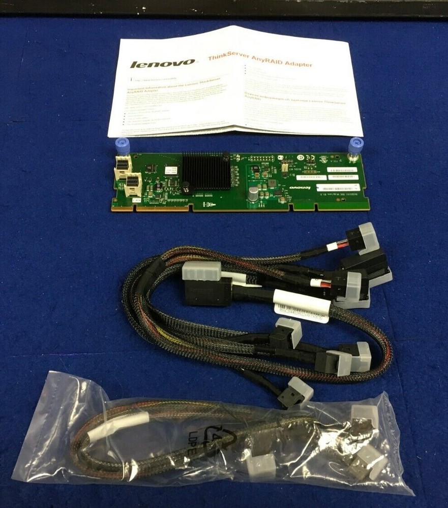 ⭐ Lenovo ThinkServer RAID 510i AnyRAID Adapter Storage Controller 4XB0F28691 ✅❤️