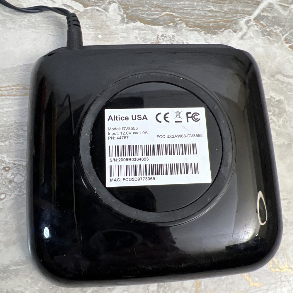 Altice DV8555 Smart Stream Box Google Assistant Voice Control