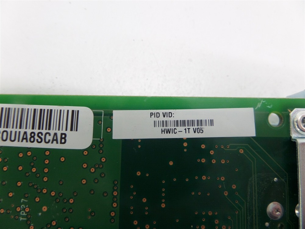 Cisco HWIC-1T 1-Port Serial WAN Interface Card - Missing One Screw