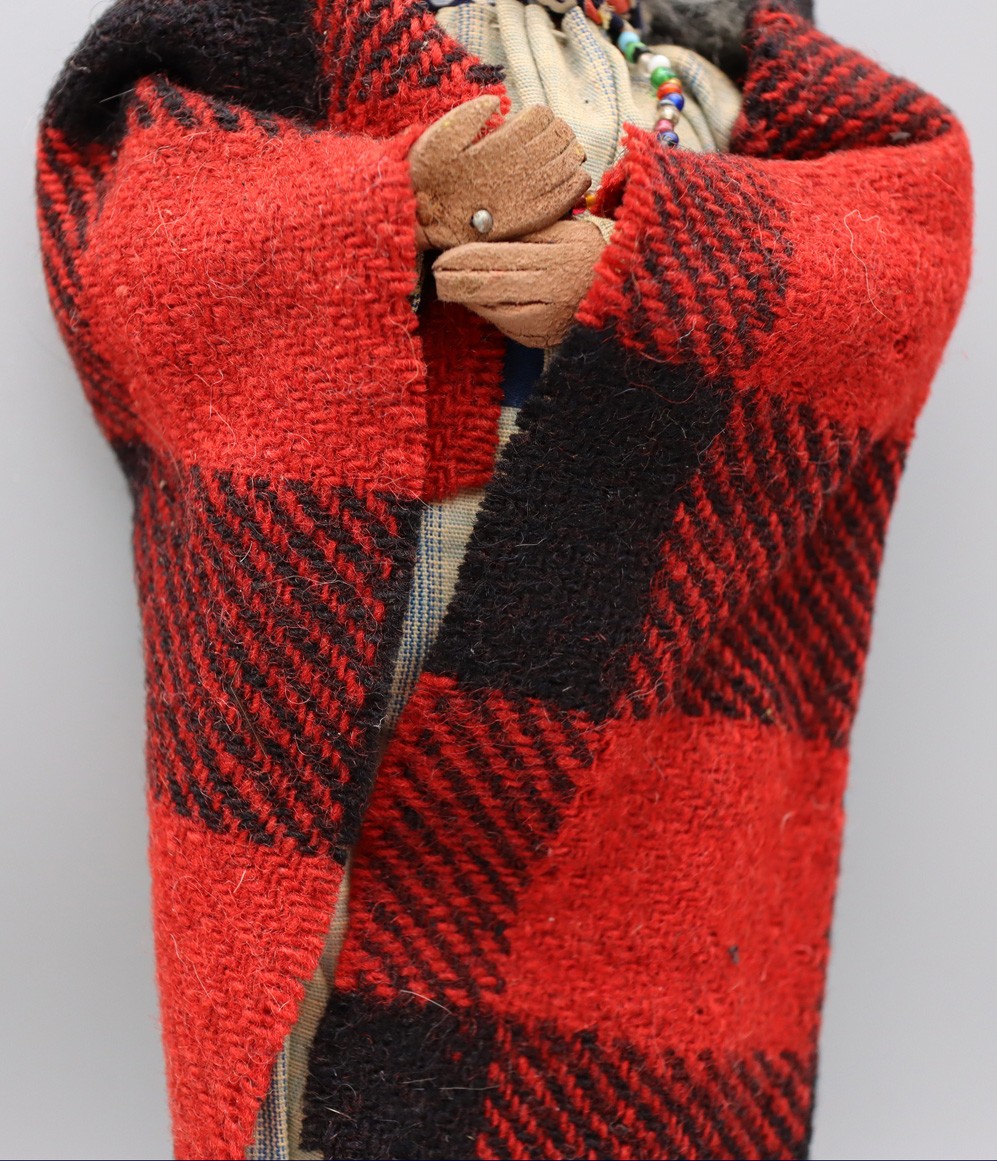 Antique Mrs. Kate Mike Ho-Chunk Winnebago Native American Doll Circa 1920's
