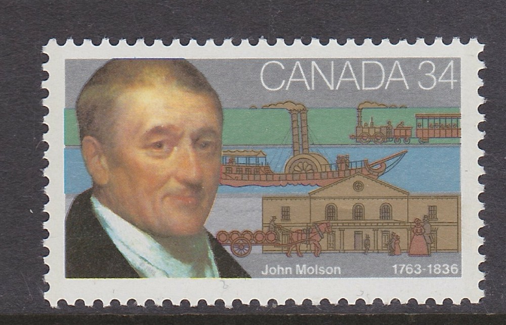 CANADA NO 1117, JOHN MOLSON,  MINT NH
