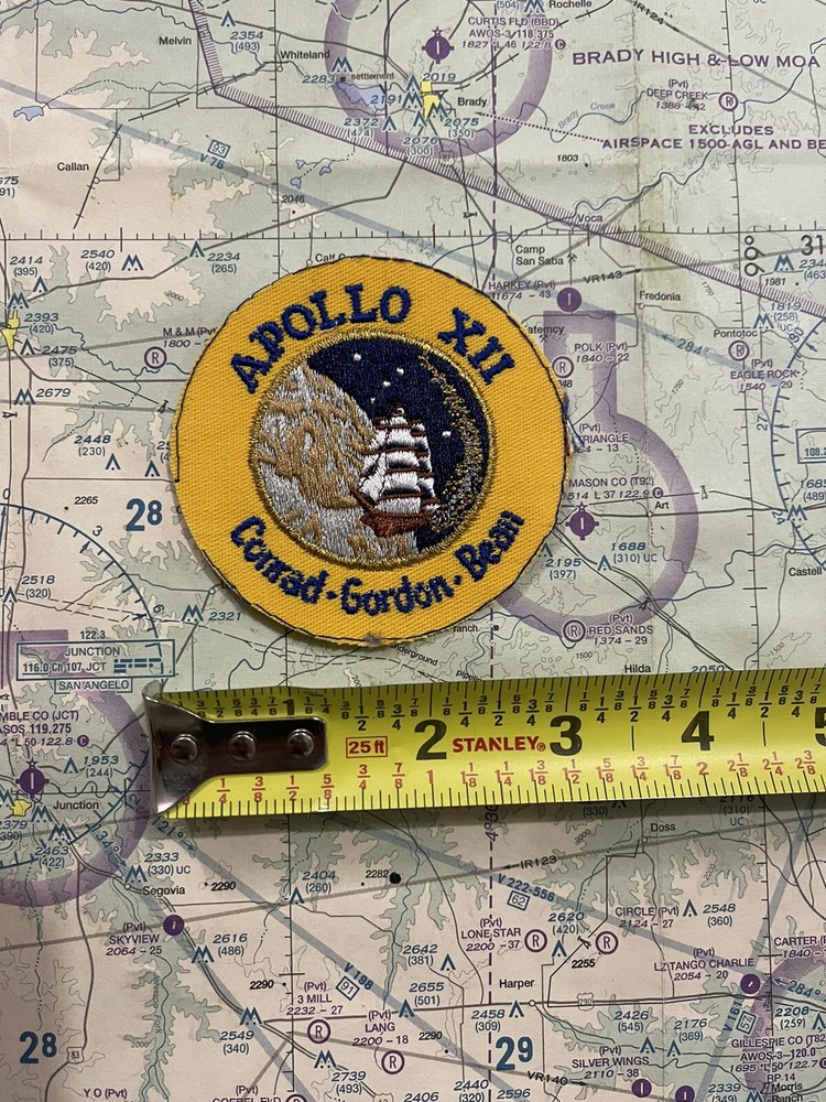 NASA Apollo 12 Authentic Vintage Original mission patch