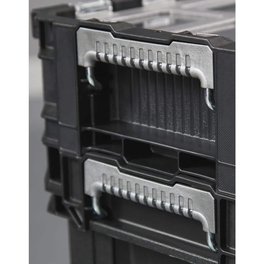 Connect Stackable 22 in. Rolling Tool Cart, 22 in. Tool Box, and Pro Small Parts