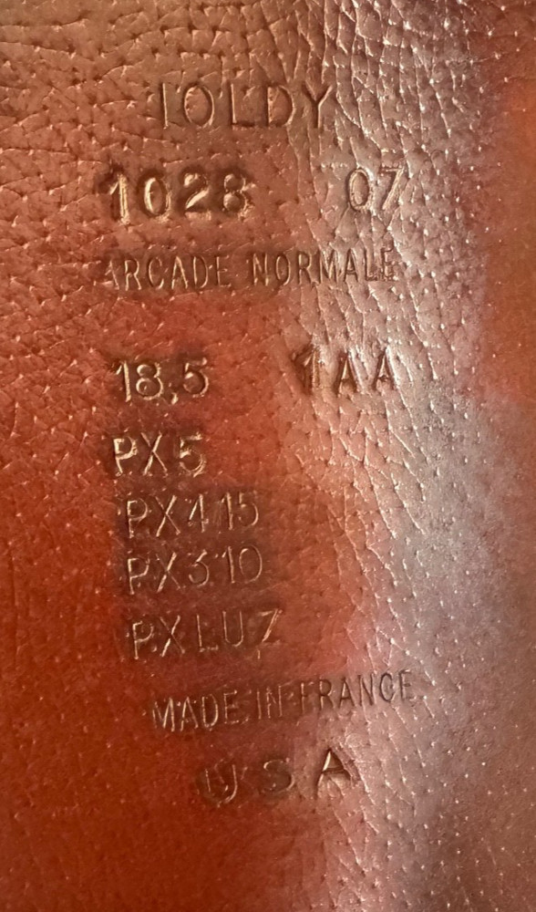 18.5" Devoucoux Ioldy Monoflap XC Saddle - 1AA - Excellent