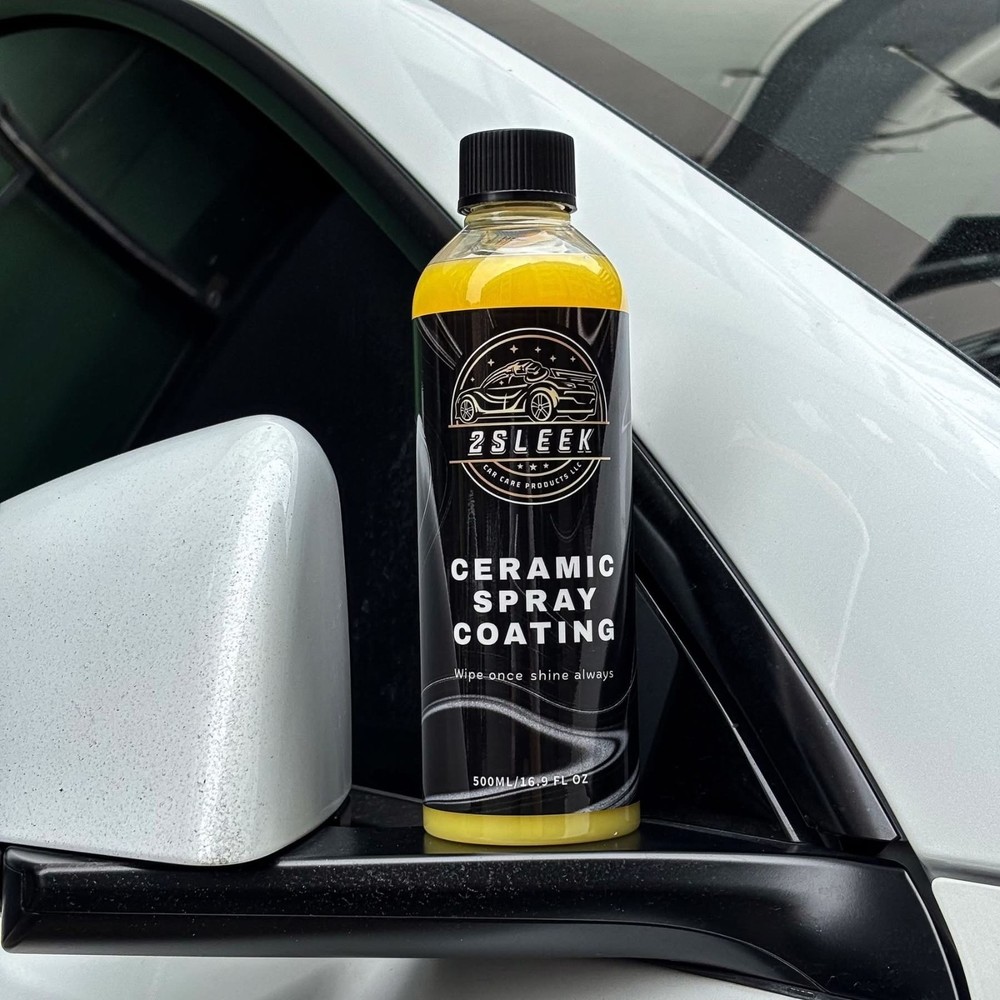 2Sleek high-performance Ceramic Spray Coating ✨wipe apply once shine always✨😎