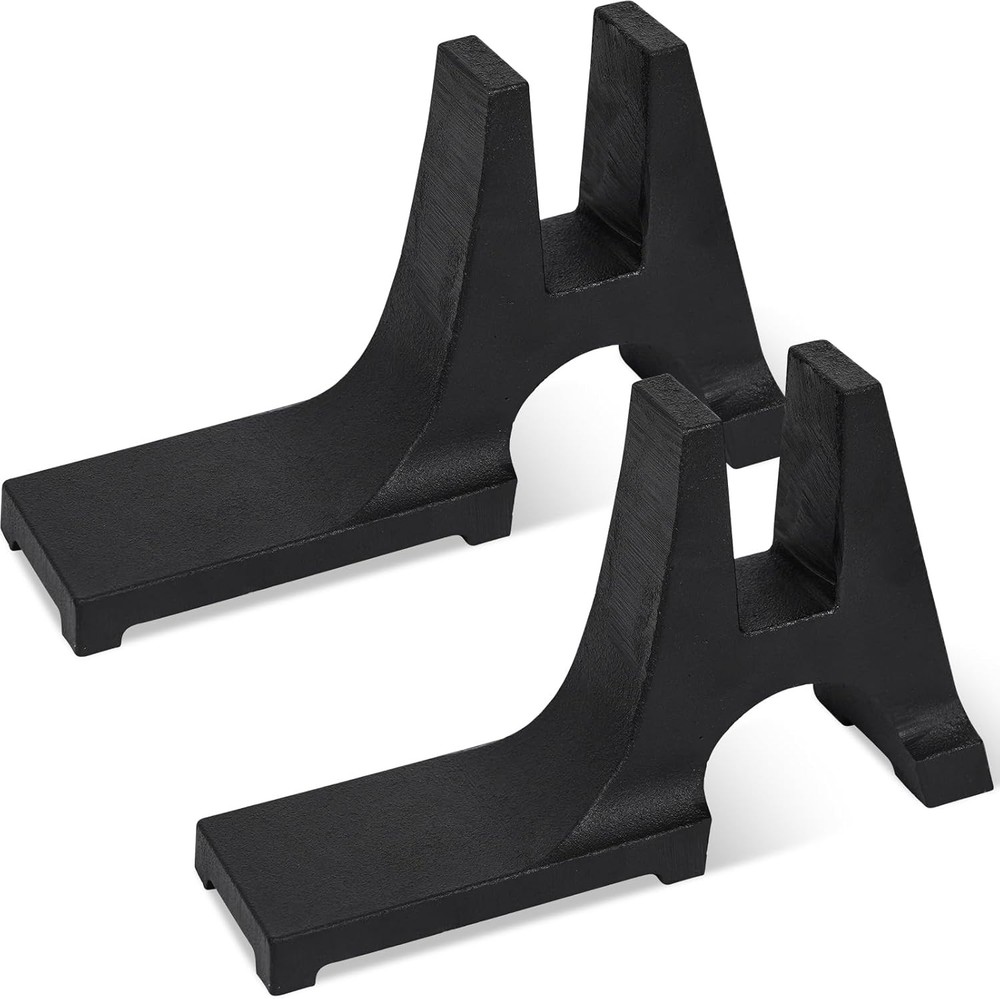 Fireback Feet Iron Fireplace Support, Cast Pair of Fireback...