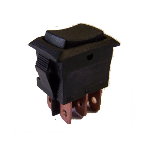 Whitecap S8050C Rocker Switch - Black