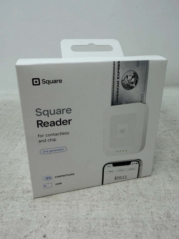 Square Reader for Contactless and Chip (2nd Generation)
