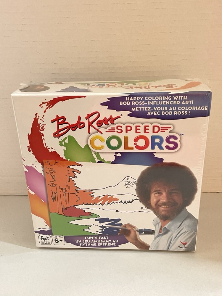 Bob Ross Speed Colors Mint Sealed