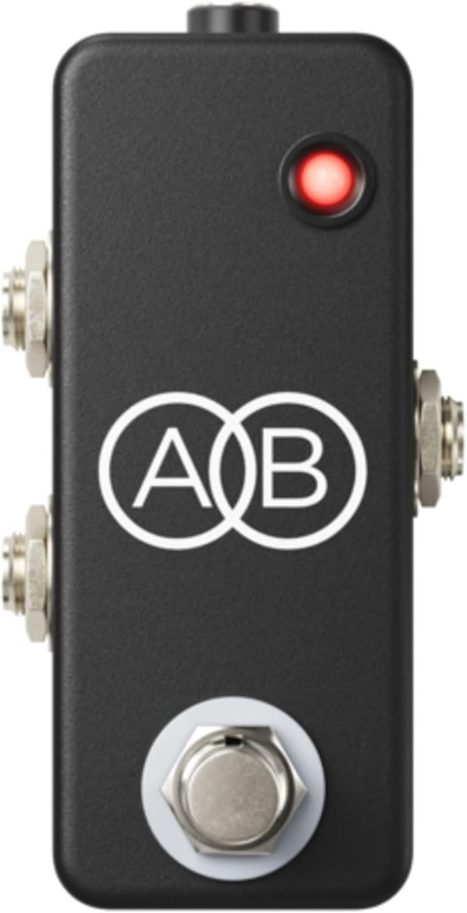 Mini A/B Box - Guitar Signal Path Effect, Black/Silver, Model Number: Mini A/B B