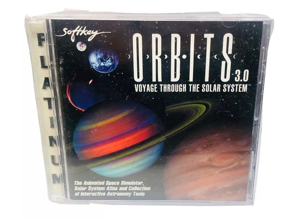 Orbits 3.0 - Voyage Through The Solar System PC CD Software