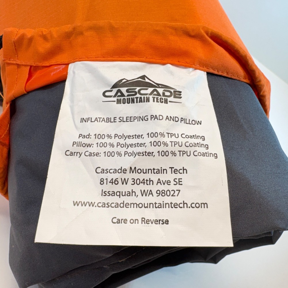 Cascade Mountain Tech Inflatable Sleeping Pad
