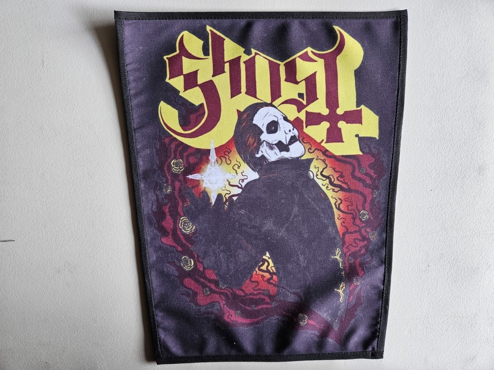 GHOST, SEW ON SUBLIMATED LARGE BACK PATCH