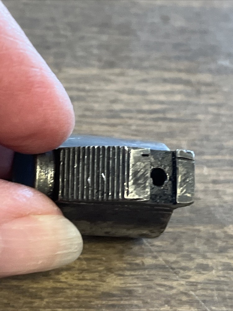 Mauser 98 rifle front sight